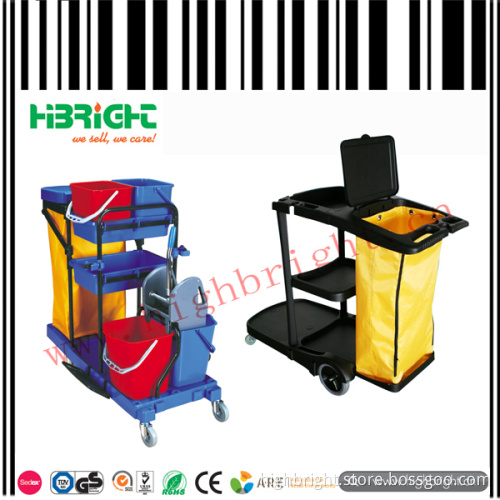 Janitor's Cleaning Trolley Hotel Housekeeping Cart